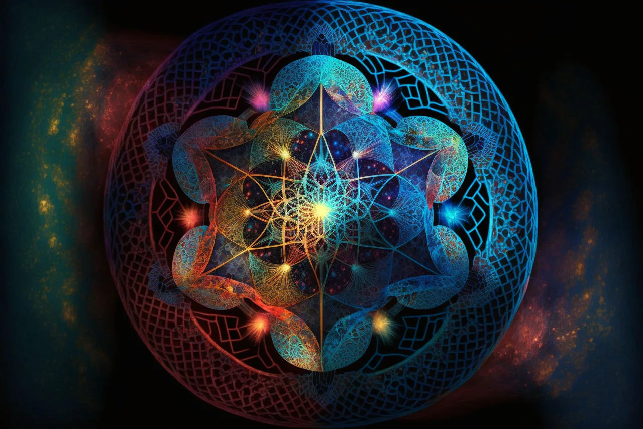 picture showing spiritual mandala