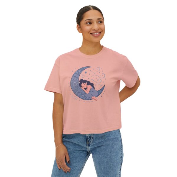 Mandala Moon and Stars Design Tee - Image 11