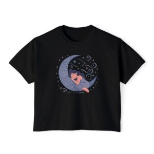 Mandala Moon and Stars Design Tee
