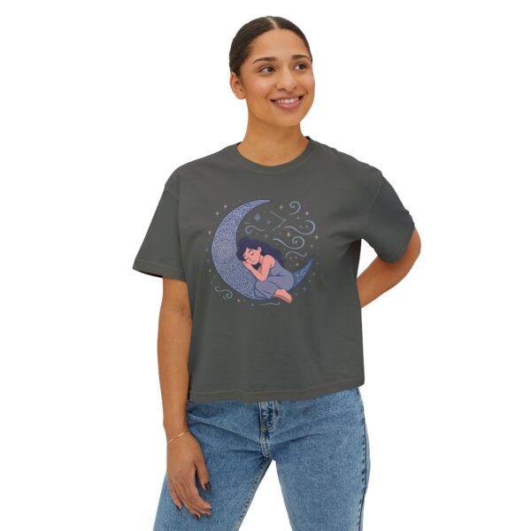 Mandala Moon and Stars Design Tee - Image 19