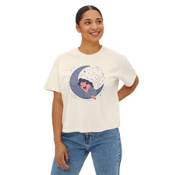 Mandala Moon and Stars Design Tee - Image 7