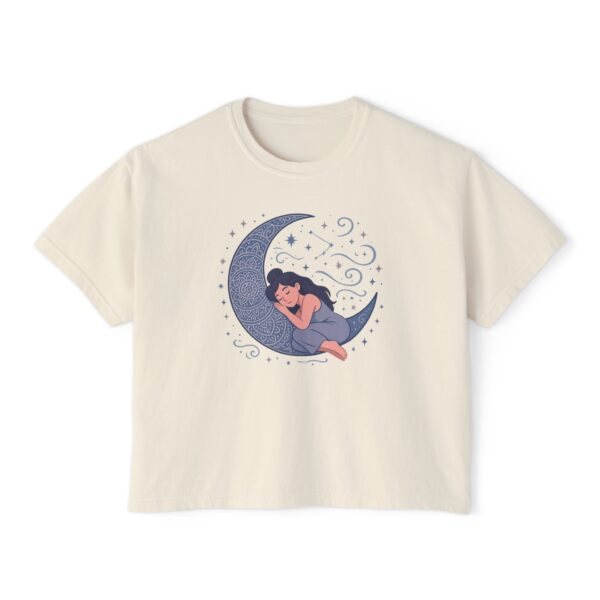 Mandala Moon and Stars Design Tee - Image 5
