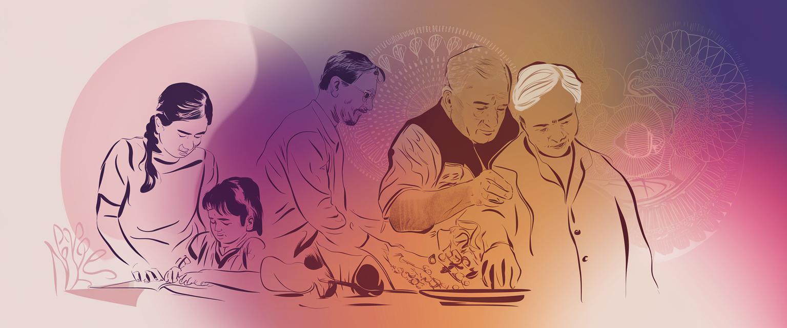 Indian Families: Mindful Insights on Non-Verbal Love