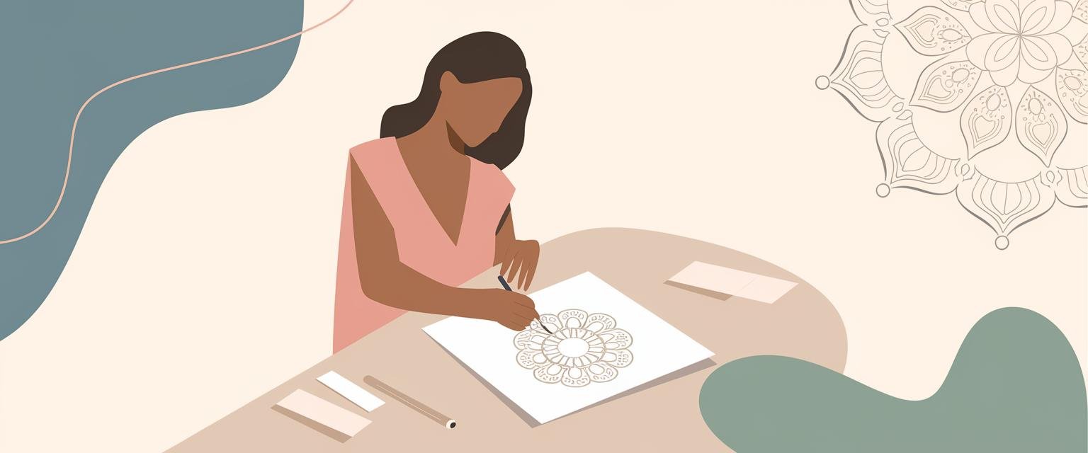 Simple Mandala Designs: A Soothing Beginner's Guide