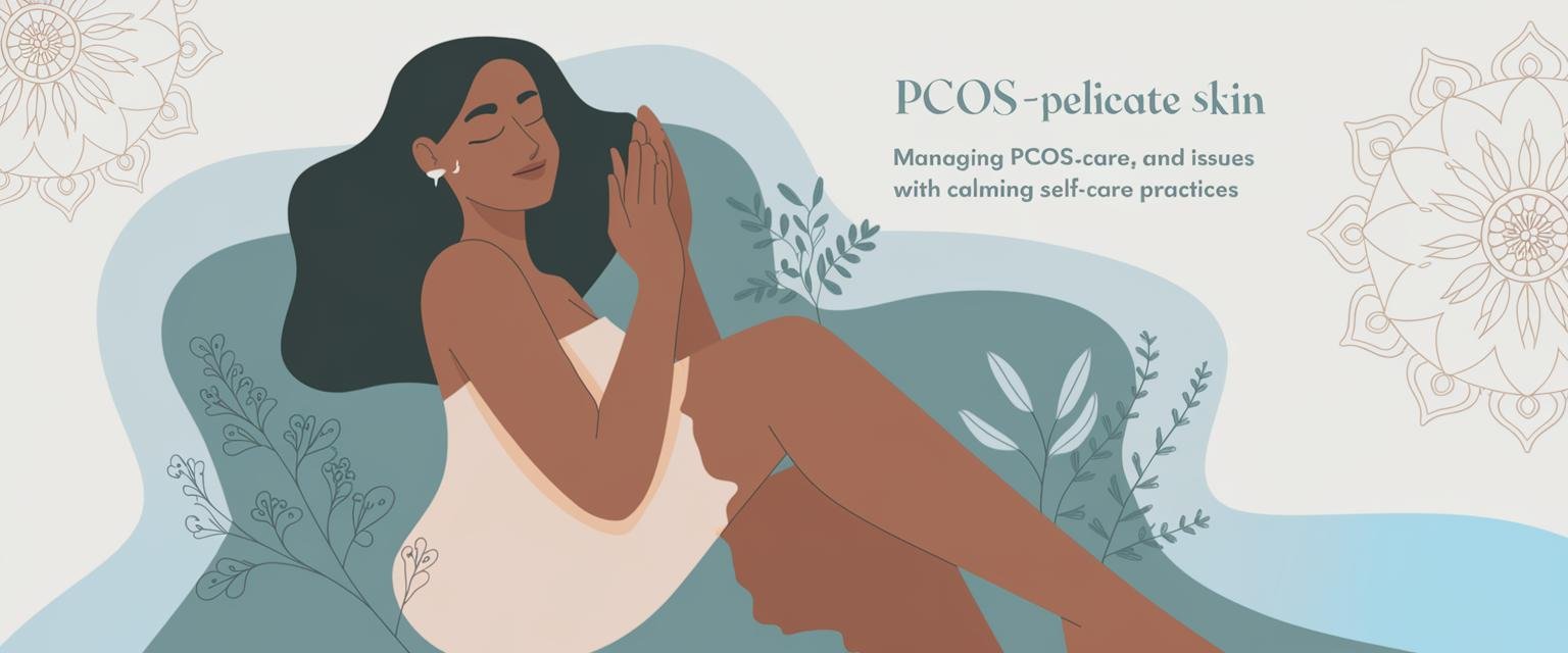 PCOS and Skin Issues: A Calming Self-Care Guide